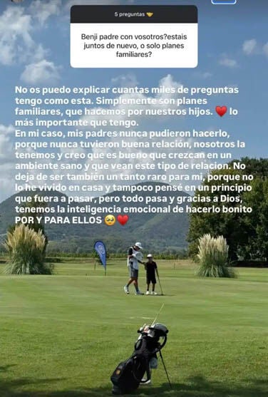 Story de Laura Matamoros