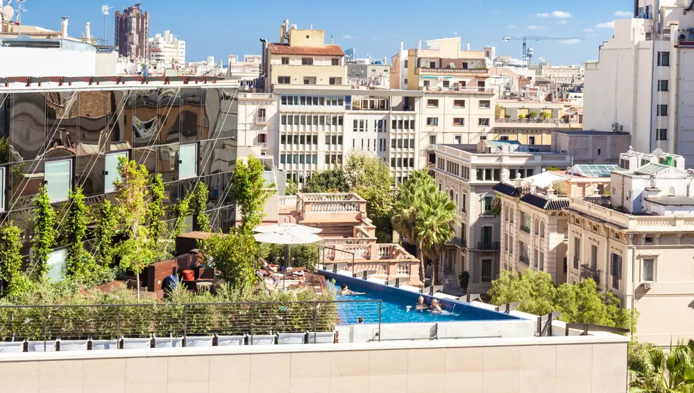 Azotea del Eurostars Barcelona Central