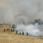 Sucesos.- Arrestado un hombre de 48 años como presunto autor del incendio que afectó en julio a Colmenar Viejo (Madrid)