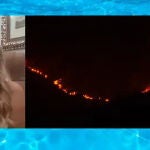 Ana Isabel Gutiérrez durante su conexión con 'Espejo Público'