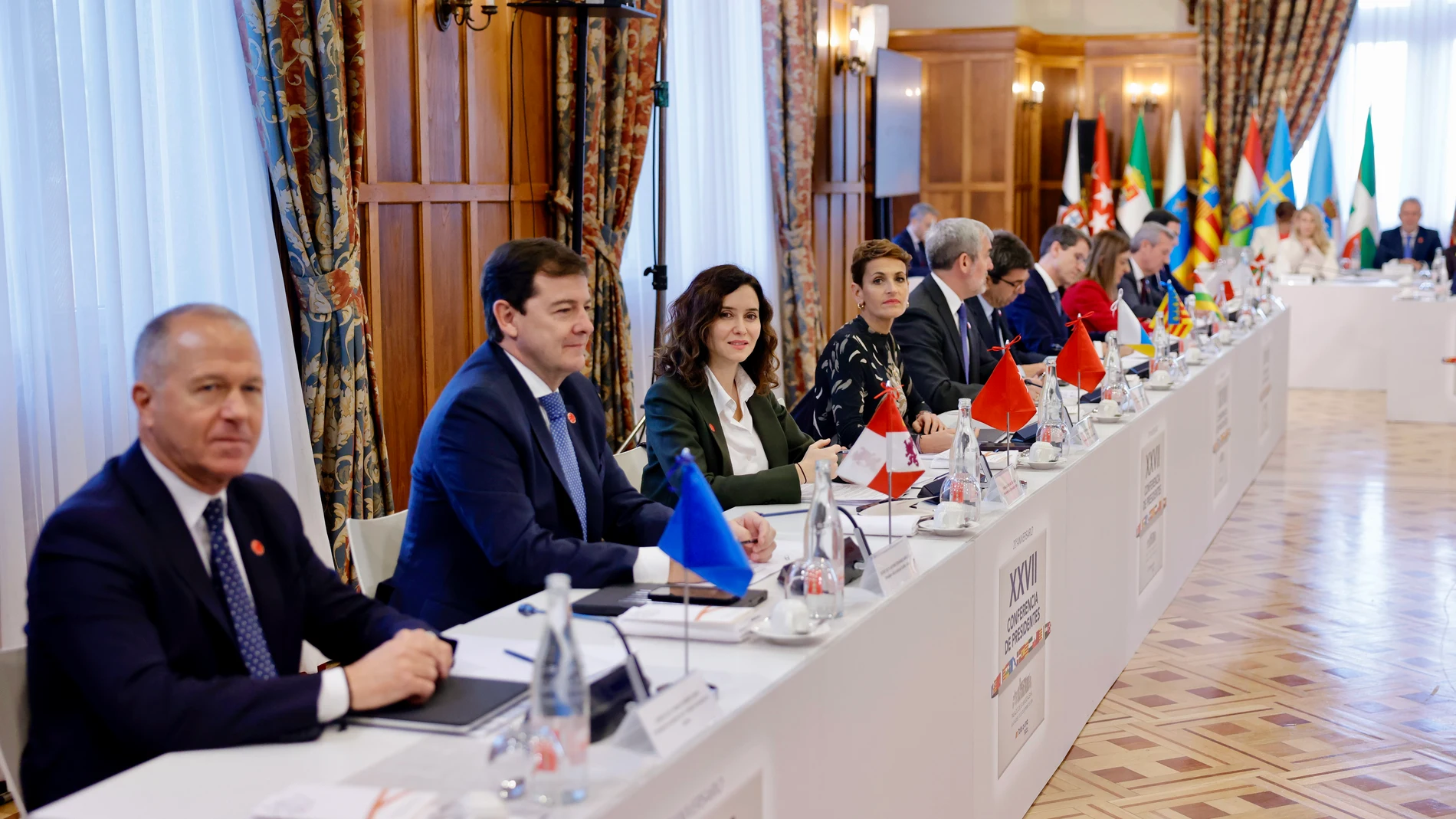Ayuso, en la Conferencia de Presidentes celebrada el pasado diciembre en Cantabria