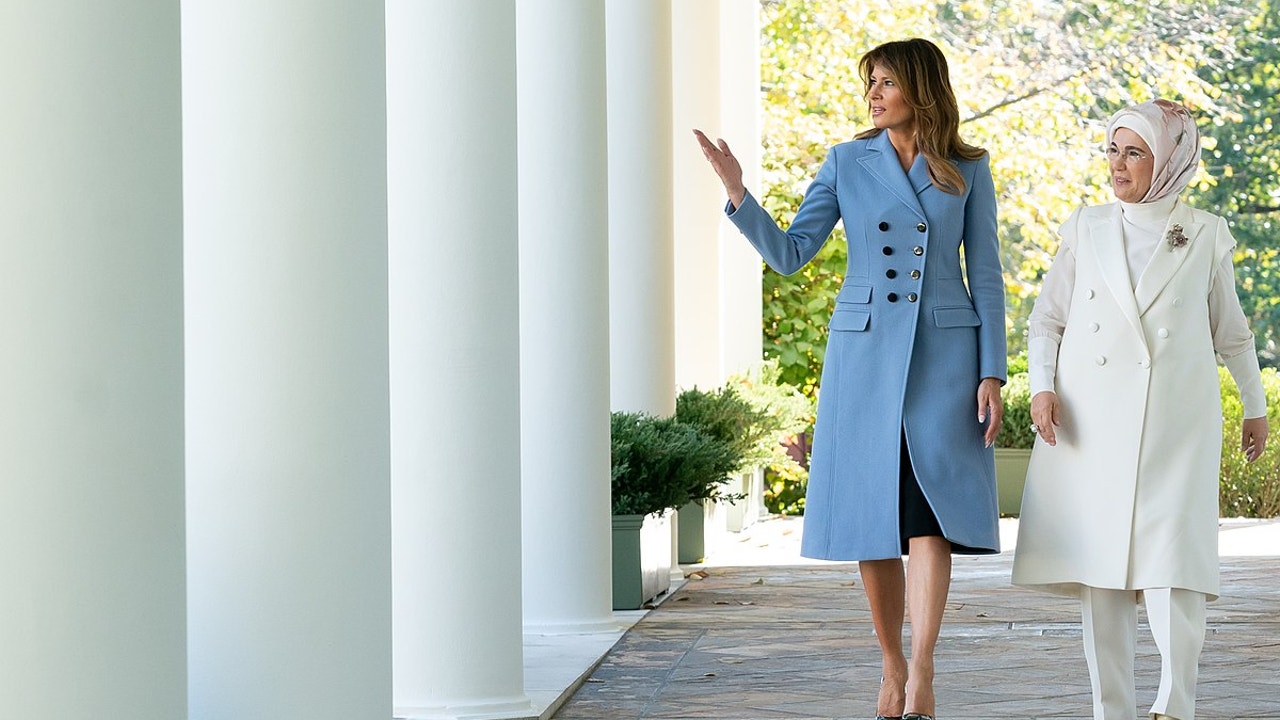 La primera dama turca anima a Melania Trump a defender también a los niños de Gaza