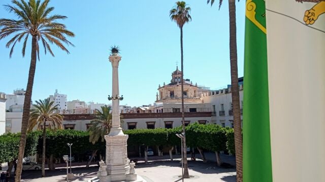 Plaza Vieja de Almería, recientemente reformada