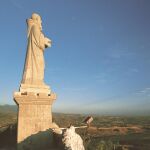 Imagen de la Ermita de San Felices, antes de los daños