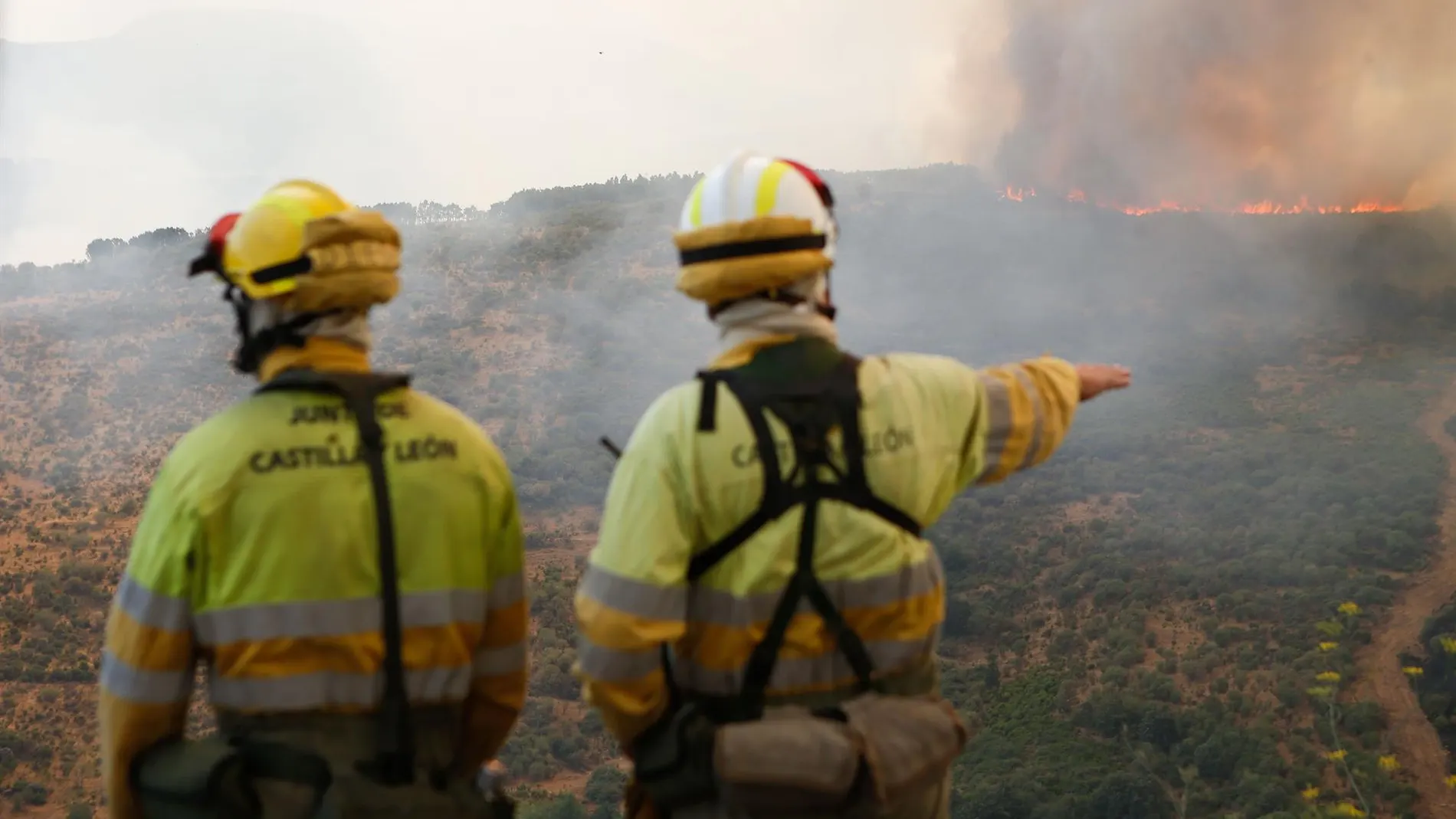 Incendios en España