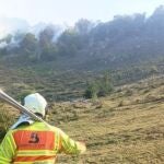 Asturias registra seis incendios forestales