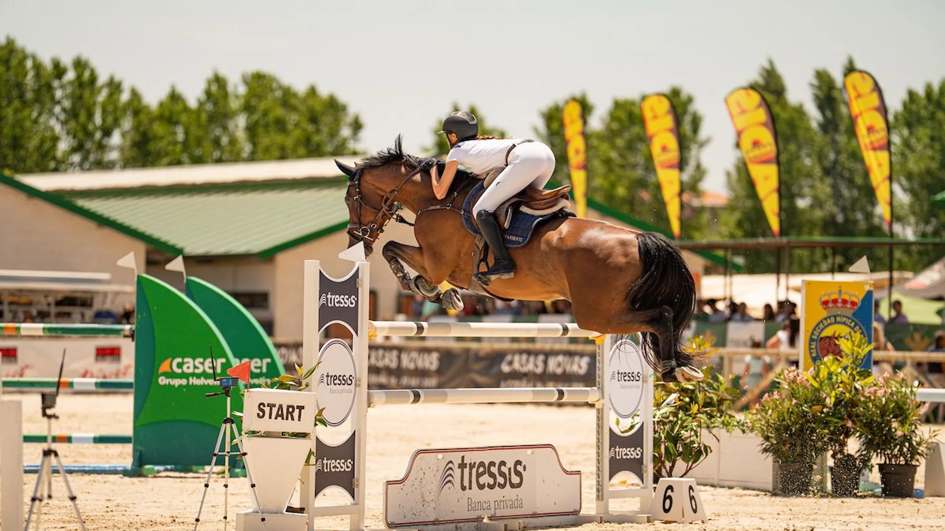Liga Nacional de Saltos celebrada en Valladolid