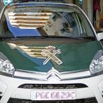 Un coche de la Guardia Civil