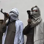 Un grupo de talibanes armados