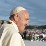El papa Francisco en la JMJ en Cracovia celebrada en 2016