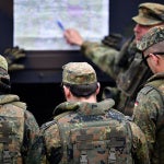 Miembros del Bundeswehr, el ejército alemán