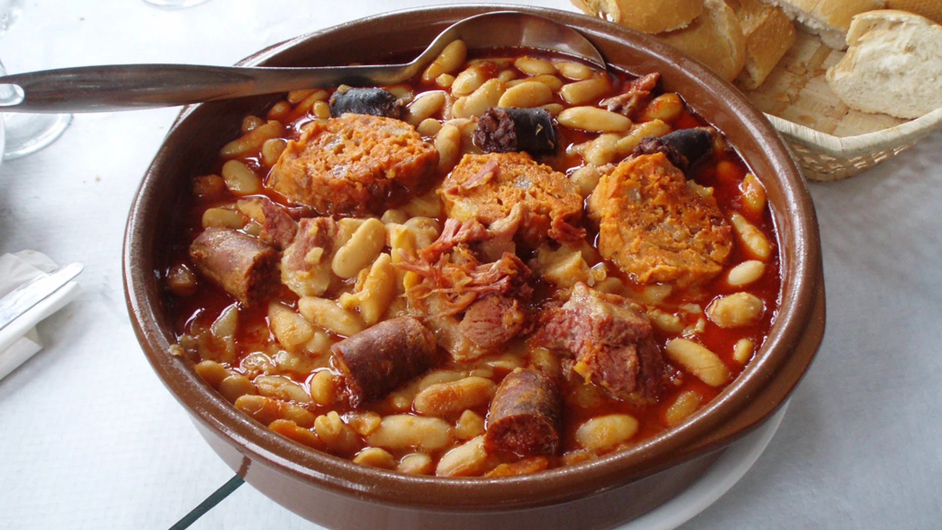 ¡Cómo nos gusta una fabada asturiana!
