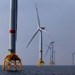 Molinos de viento del Parque Eólico de Iberdrola en Alemania