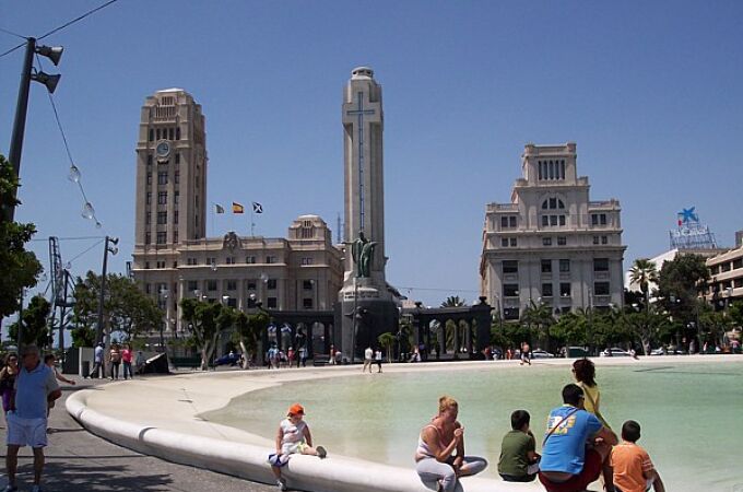 Plaza de España en Santa Cruz de Tenerife