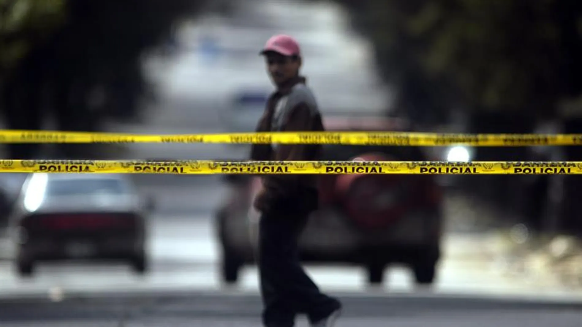 Imagen de archivo de un cordón policial en EEUU