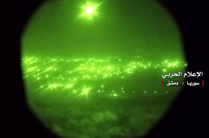 Las fuerzas iraníes en Siria lanzan misiles contra objetivos israelíes en los Altos del Golán