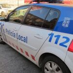 Un coche de la Policía Local de Palencia