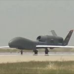 El dron militar más grande de Estados Unidos se estrella frente las costas de Cádiz 
