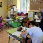 Imagen de una escuela rural
