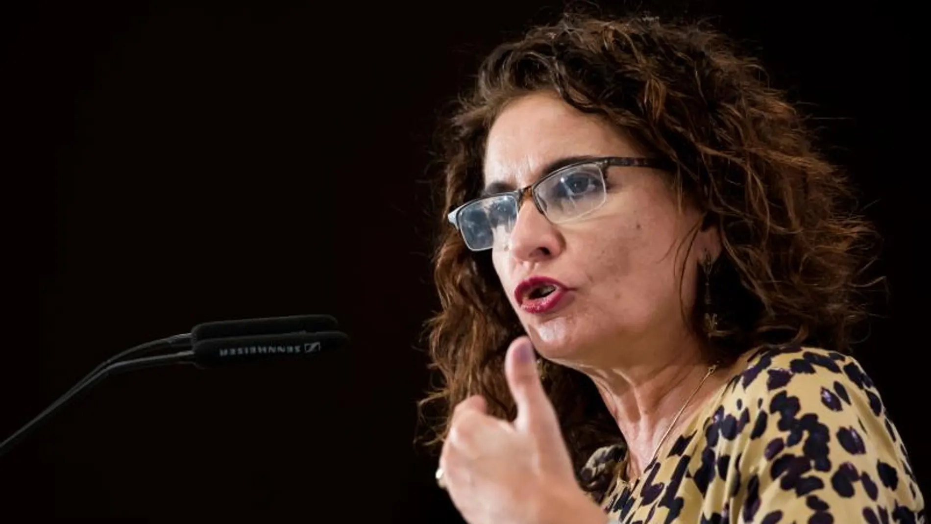 La ministra de Hacienda, María Jesús Montero