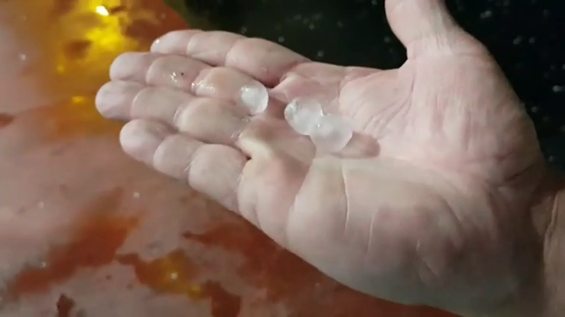 La borrasca se apodera de las Canarias con fuertes tormentas y granizo