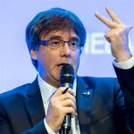 El expresidente de la Generalitat, Carles Puigdemont