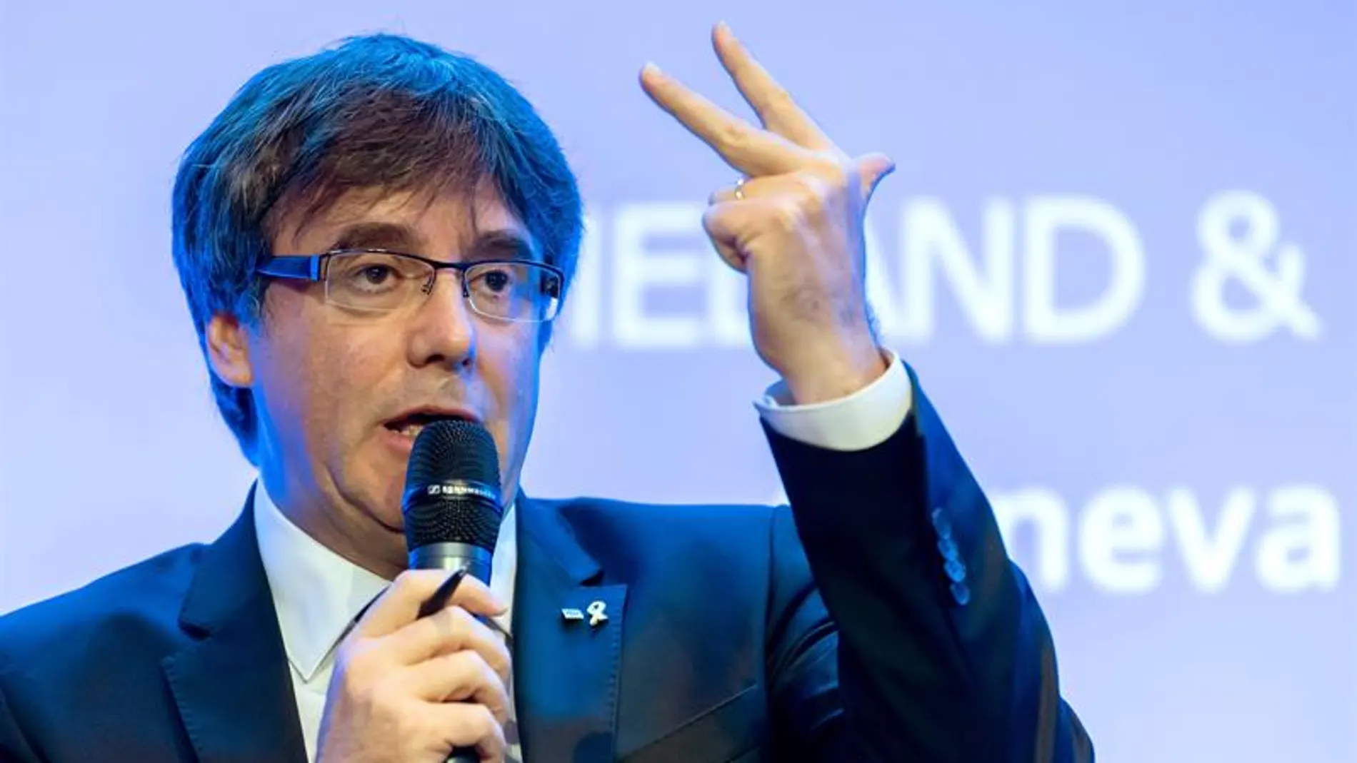 El expresidente de la Generalitat, Carles Puigdemont