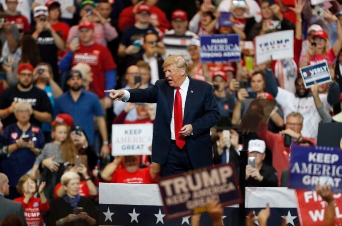 El expresidente de Estados Unidos, Donald Trump