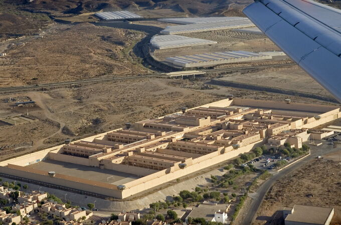 Vista aérea del centro penitenciario almeriense El Acebuche.