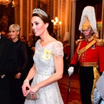 Kate Middleton se vistió de princesa Disney para una cena de gala en Buck