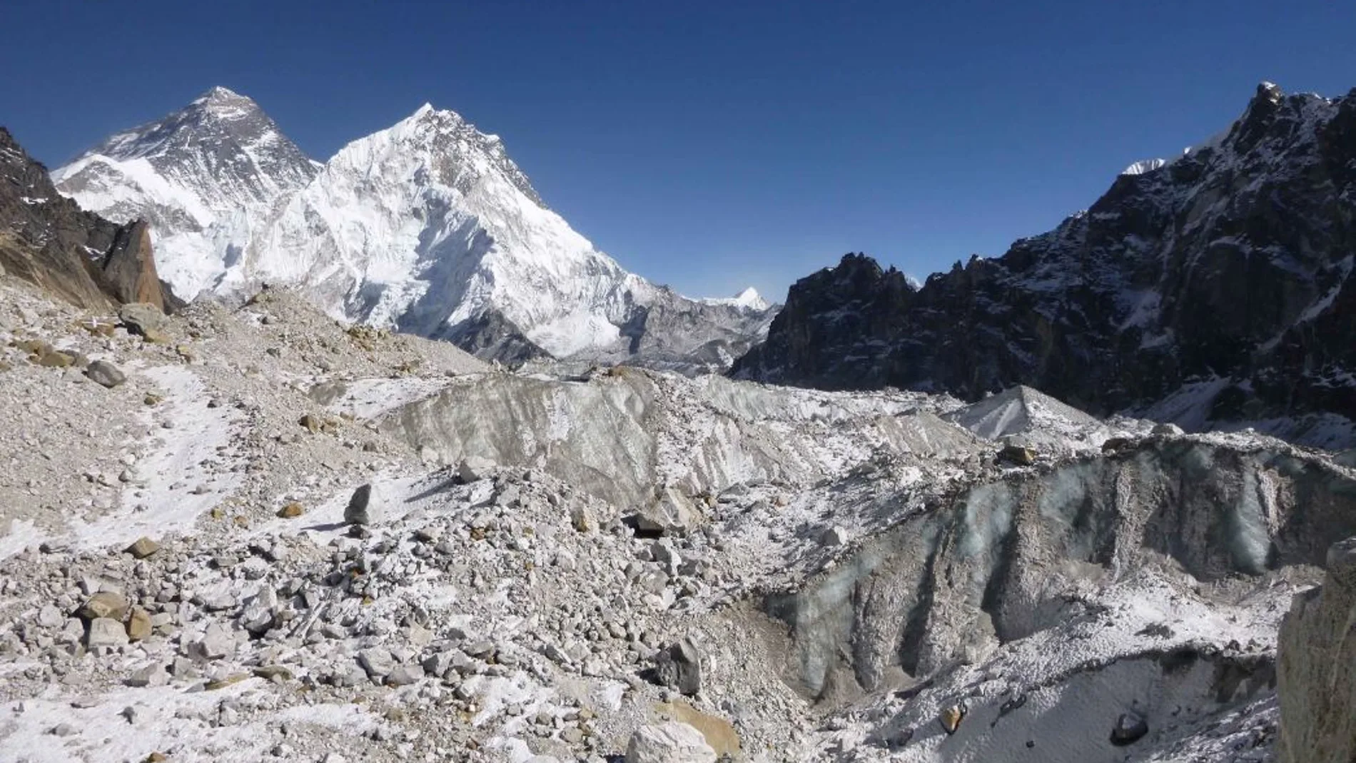 El cambio climatico se come los glaciares del Himalaya