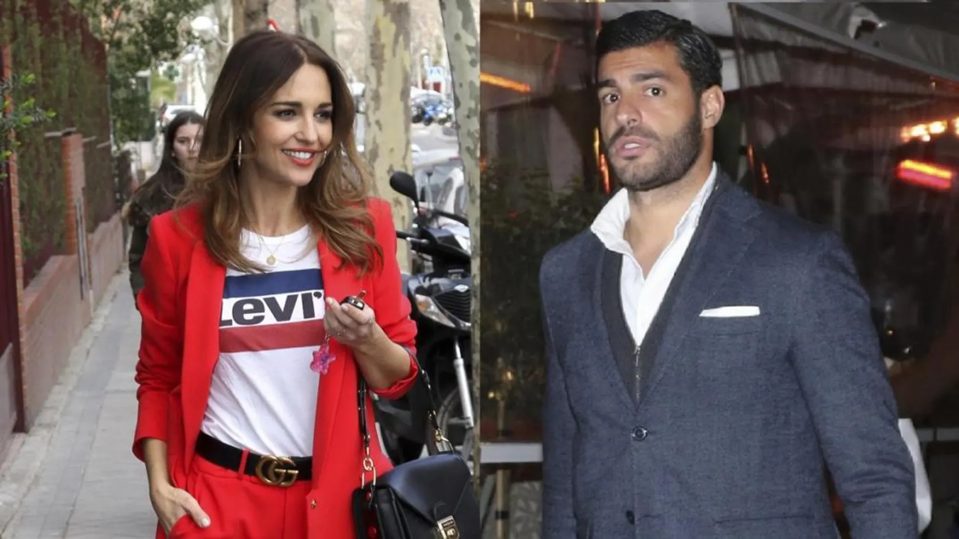 Paula ha recuperado la sonrisa gracias a su relación con el jugador de fútbol Miguel Torres, en la imagen de la derecha
