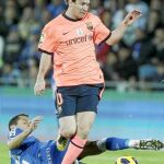 leo messi sigue con su racha goleadora y, además, demuestra su calidad.