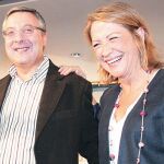 José Blanco e Inmaculada Rodríguez-Piñero, en una imagen de archivo