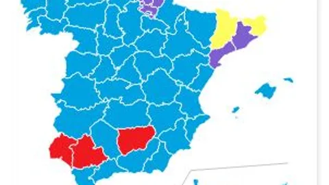 El PP se hace con los feudos socialistas