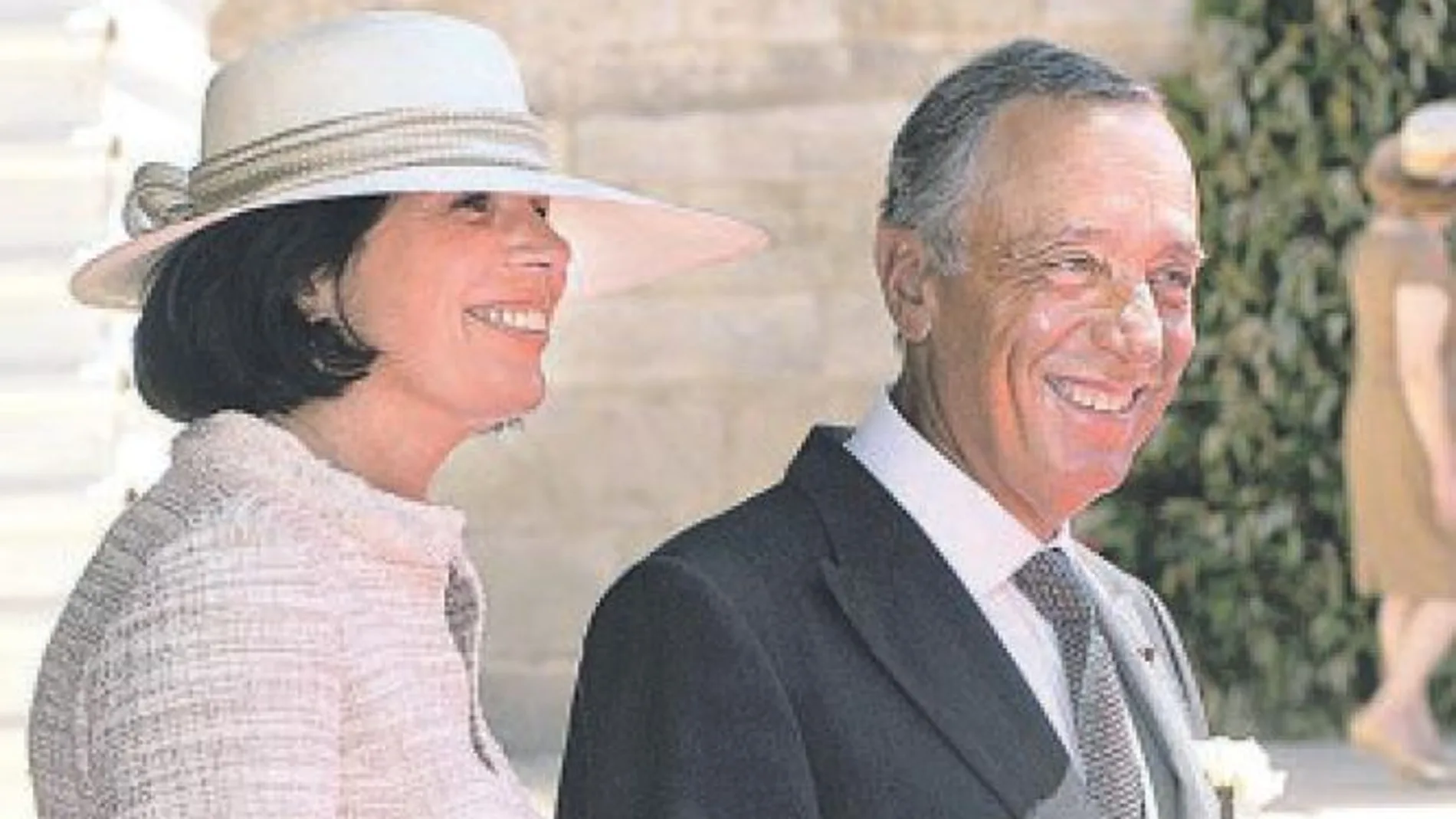 Rita Amaral Cabral y Marcelo de Sousa no asisten juntos a eventos oficiales, pero sí a bodas y reuniones familiares