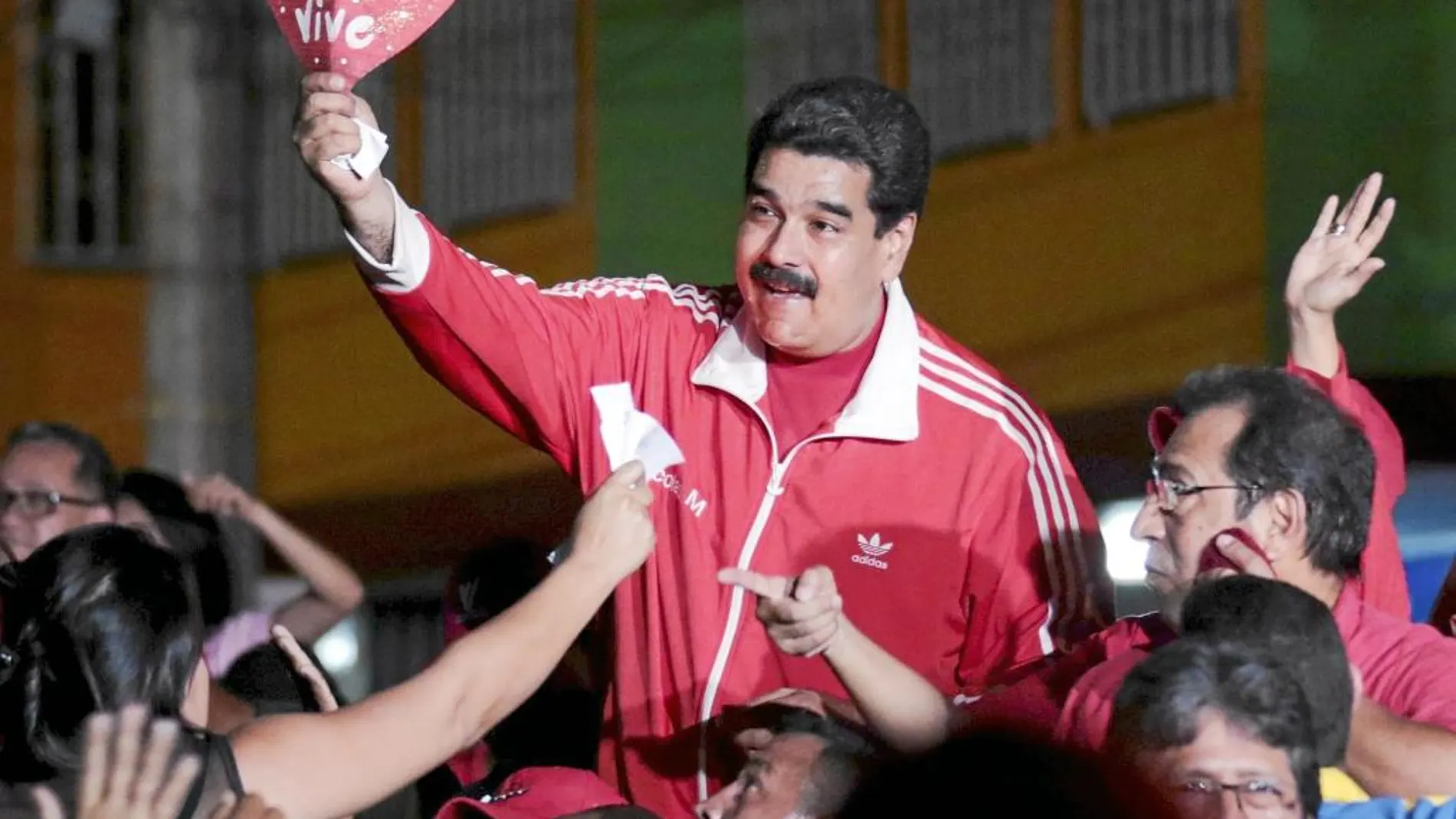 Maduro, en un acto de campaña esta semana en Barinas