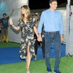 El presidente –en la imagen, con su mujer– se desplazó el 20 de julio a Castellón para mantener una reunión de trabajo con el presidente valenciano y asistir a un concierto en Benicasim / Efe