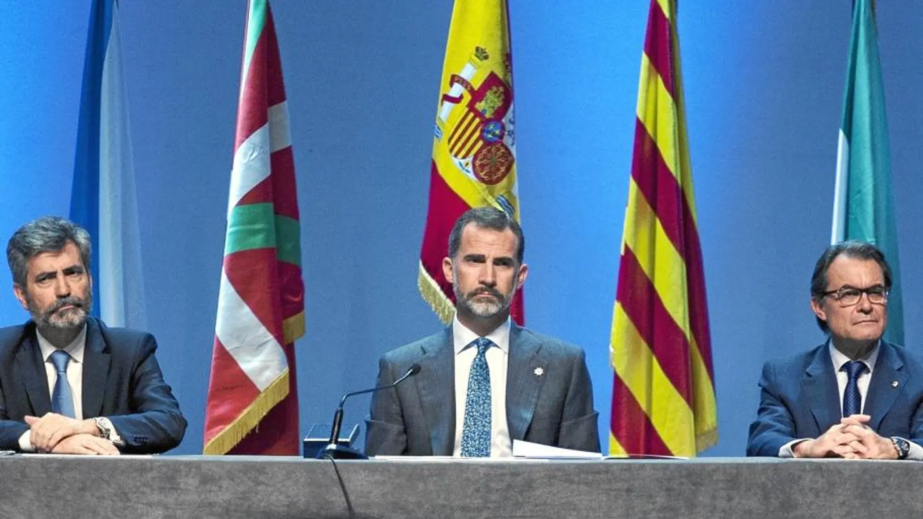 23-07-2015. Durante el acto de entrega de despachos a 35 nuevos jueces, en Barcelona