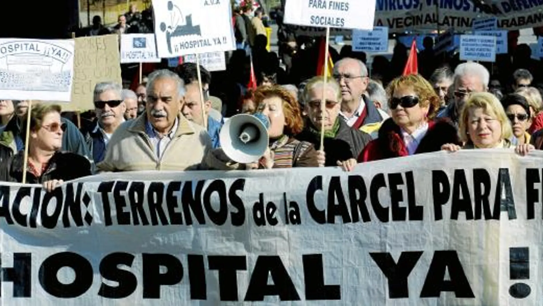 Los vecinos de Carabanchel y Latina se han manifestado en numerosas ocasiones para tener un hospital