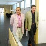 Los procuradores socialistas Jorge Félix Alonso y Fernando Rodero