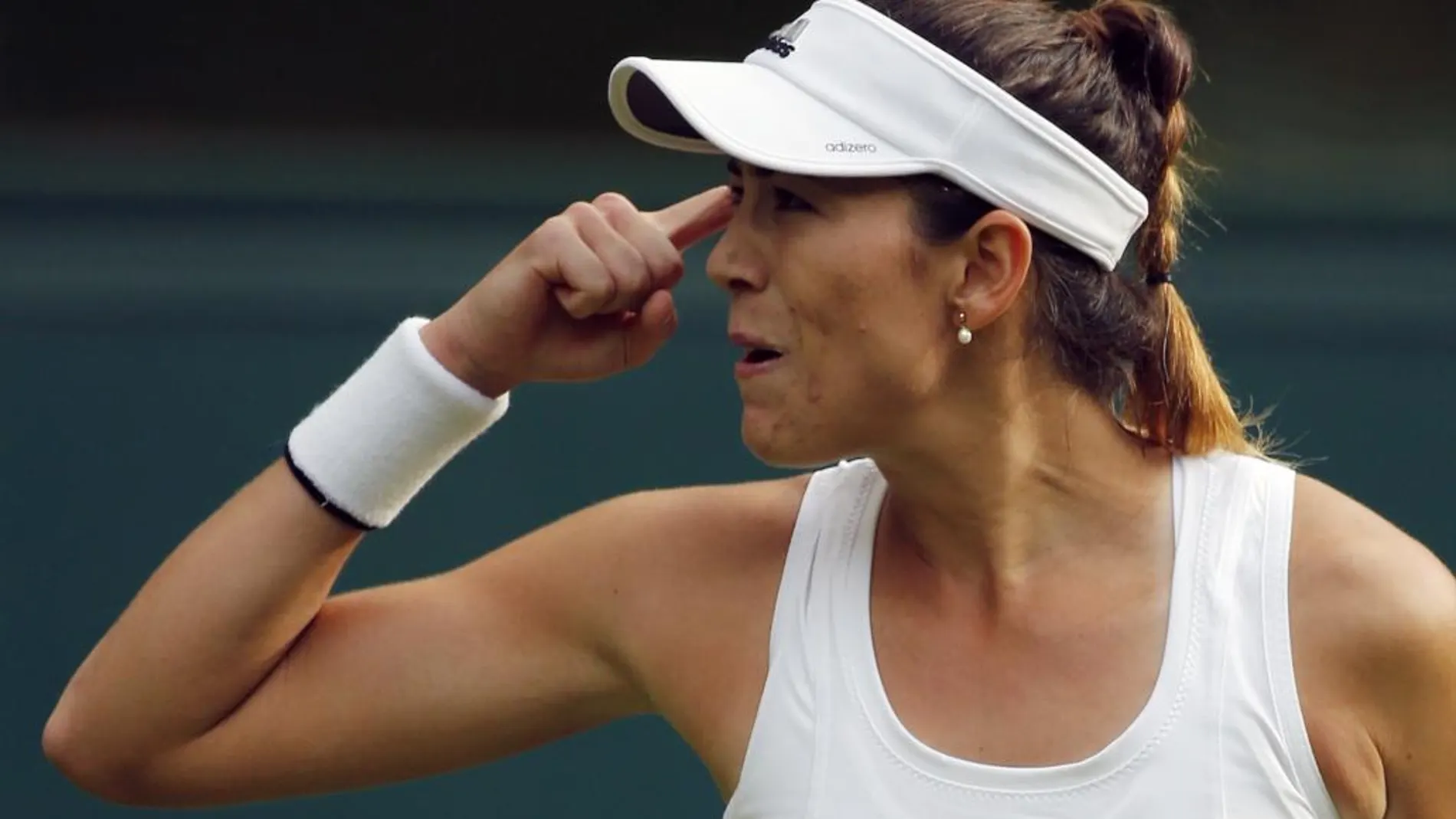 La española Garbiñe Muguruza