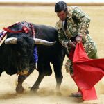 Morante de la Puebla durante la faena de ayer en Illumbe