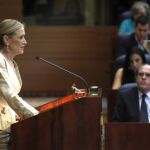 La candidata del PP a la Comunidad de Madrid, Cristina Cifuentes
