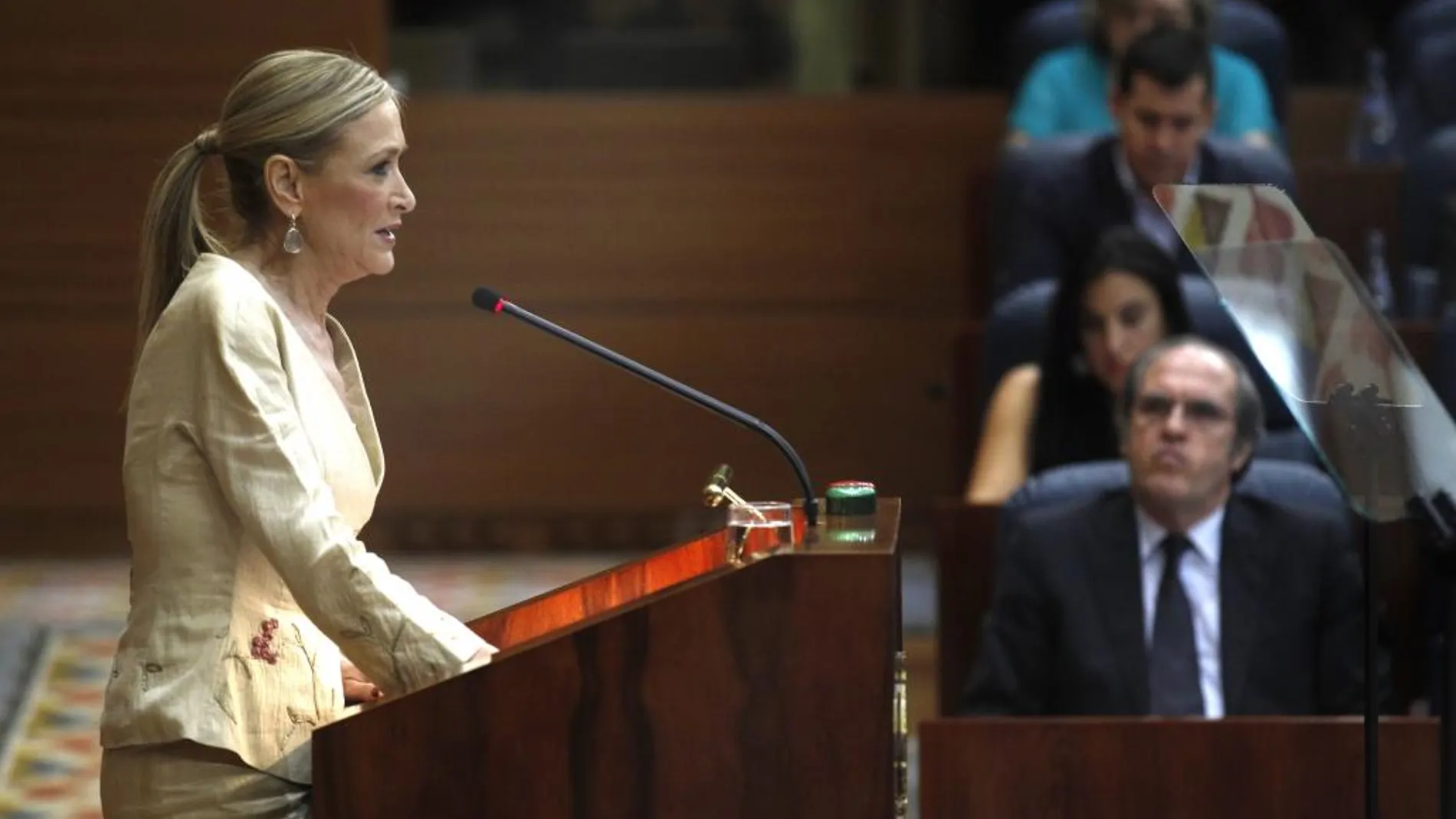 La candidata del PP a la Comunidad de Madrid, Cristina Cifuentes