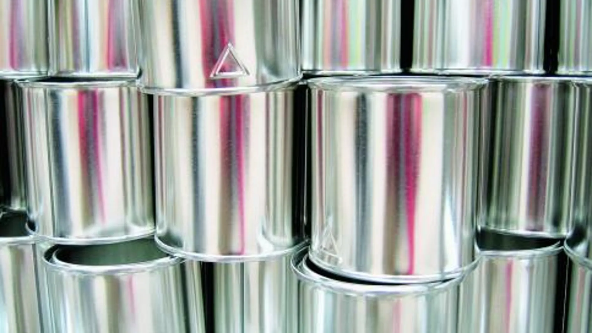 El reciclaje de latas de conservas bajó un 54,9 por ciento en un año