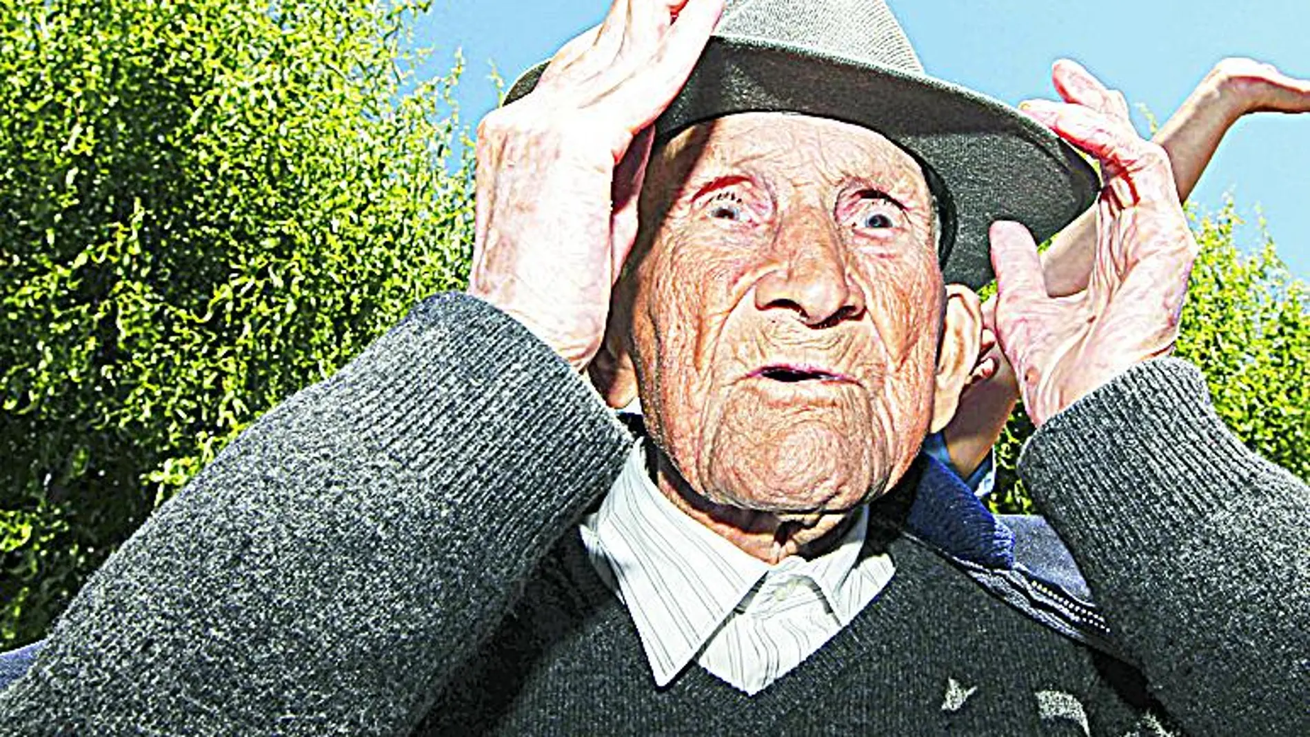 El leonés Quico, el hombre más longevo de Europa