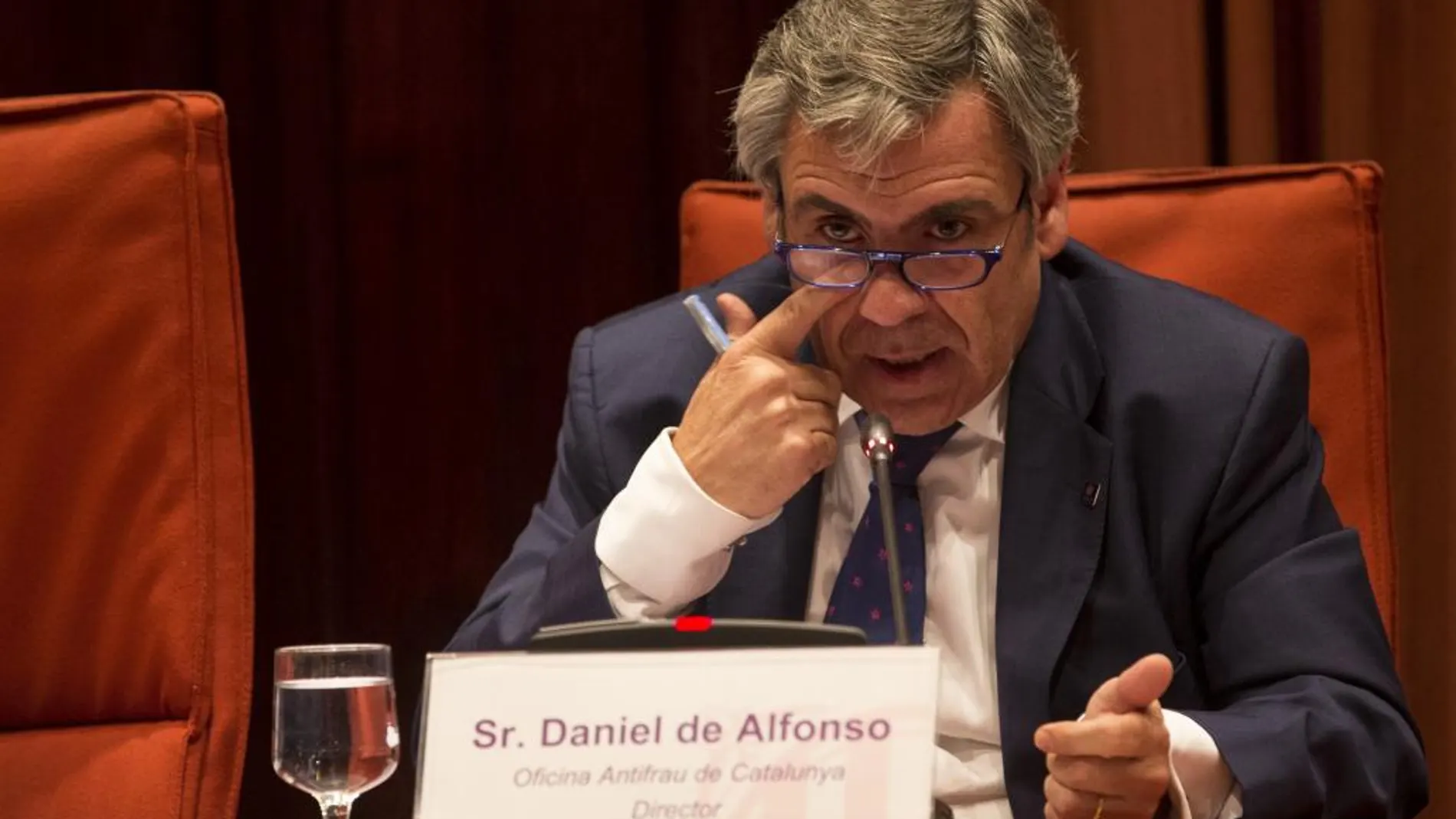 El director de la Oficina Antifraude de Cataluña, Daniel de Alfonso