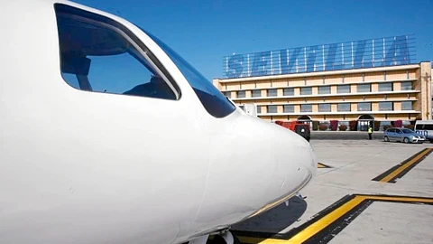 El aeropuerto de Sevilla