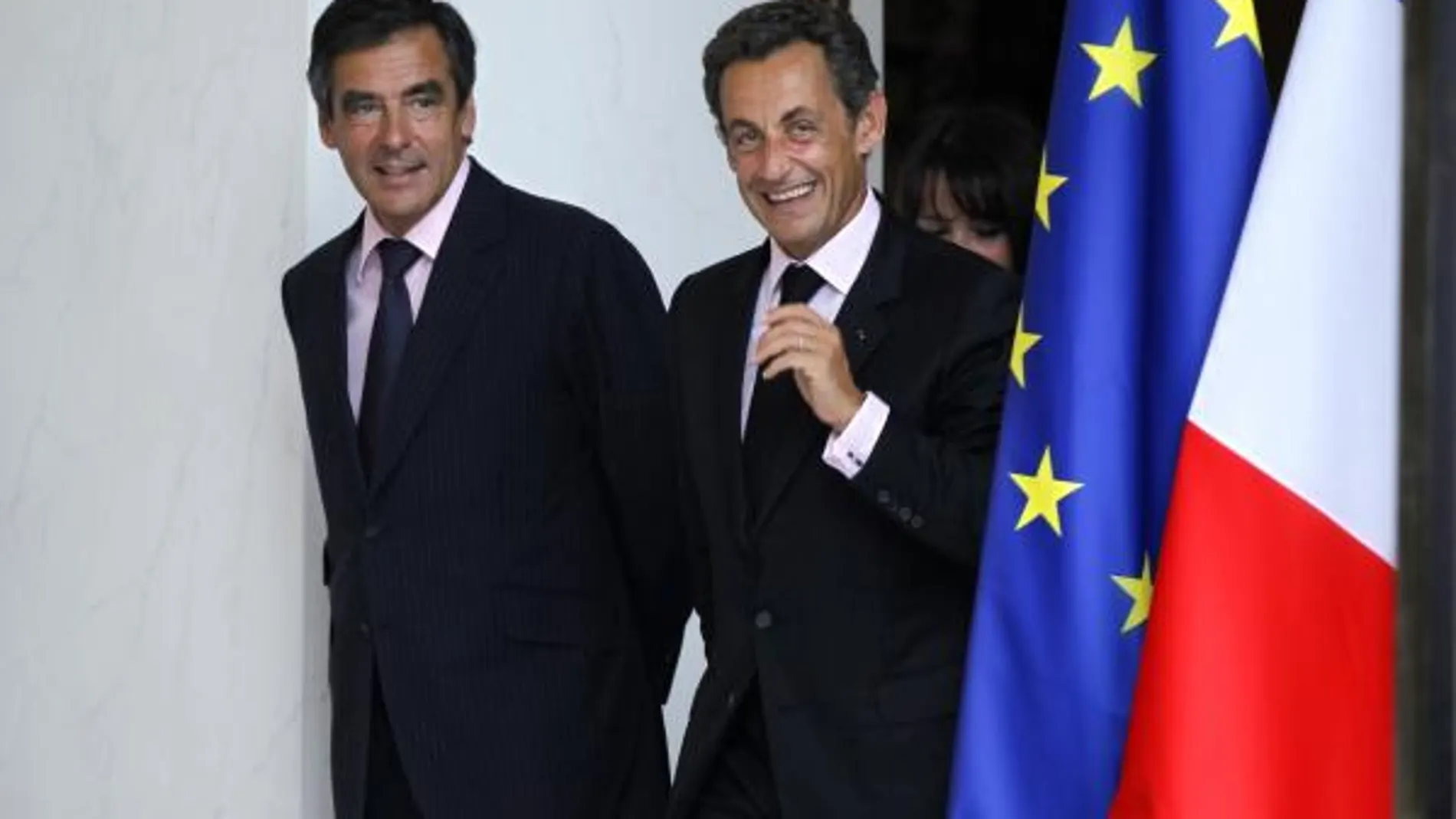 Nicolas Sarkozy y Francois Fillon